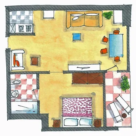 Appartement Haus Frische Brise 1407 Cuxhaven